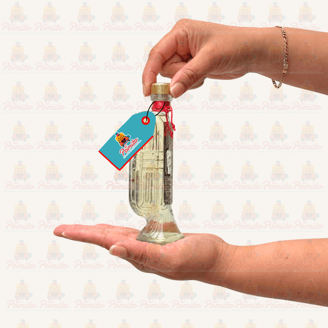 Mini Tequila Trompeta Mexicana Reposado 50 ml