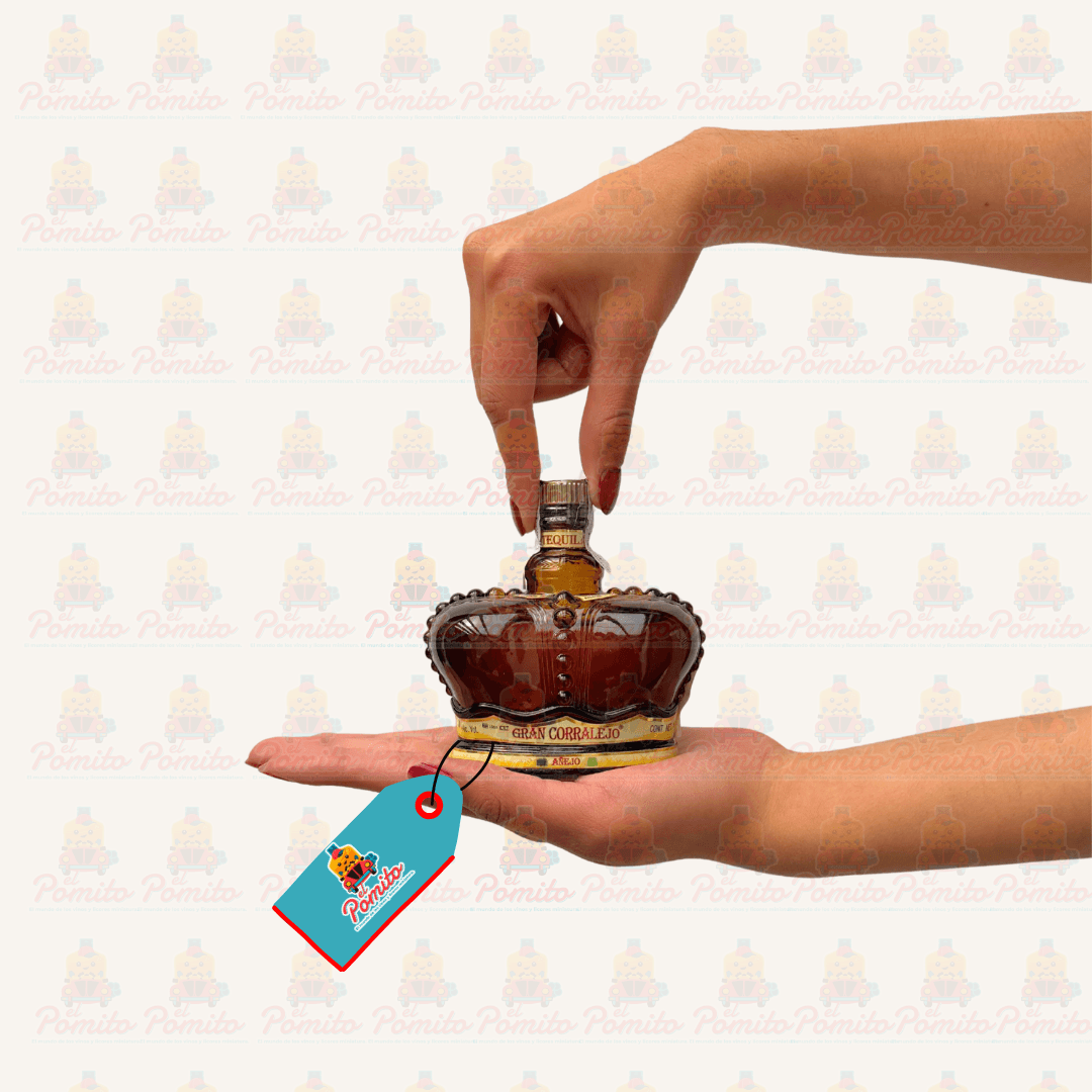 Mini Tequila Gran Corralejo Añejo 100 ml.