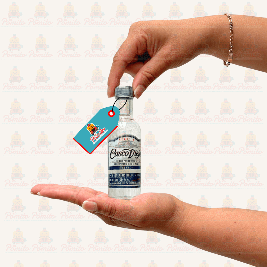 Mini Tequila Casco Viejo Blanco 50ml