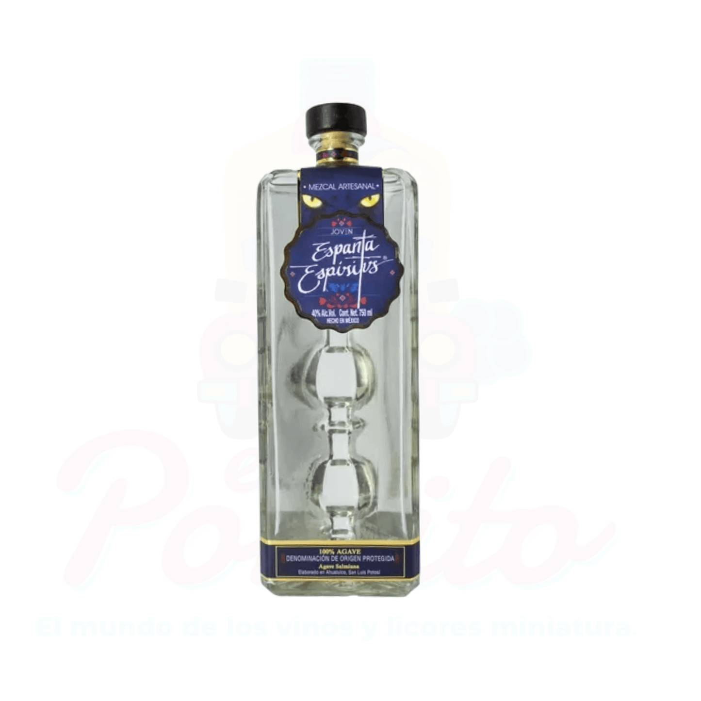 Mini Mezcal Espanta Espíritus Joven 100 ml.