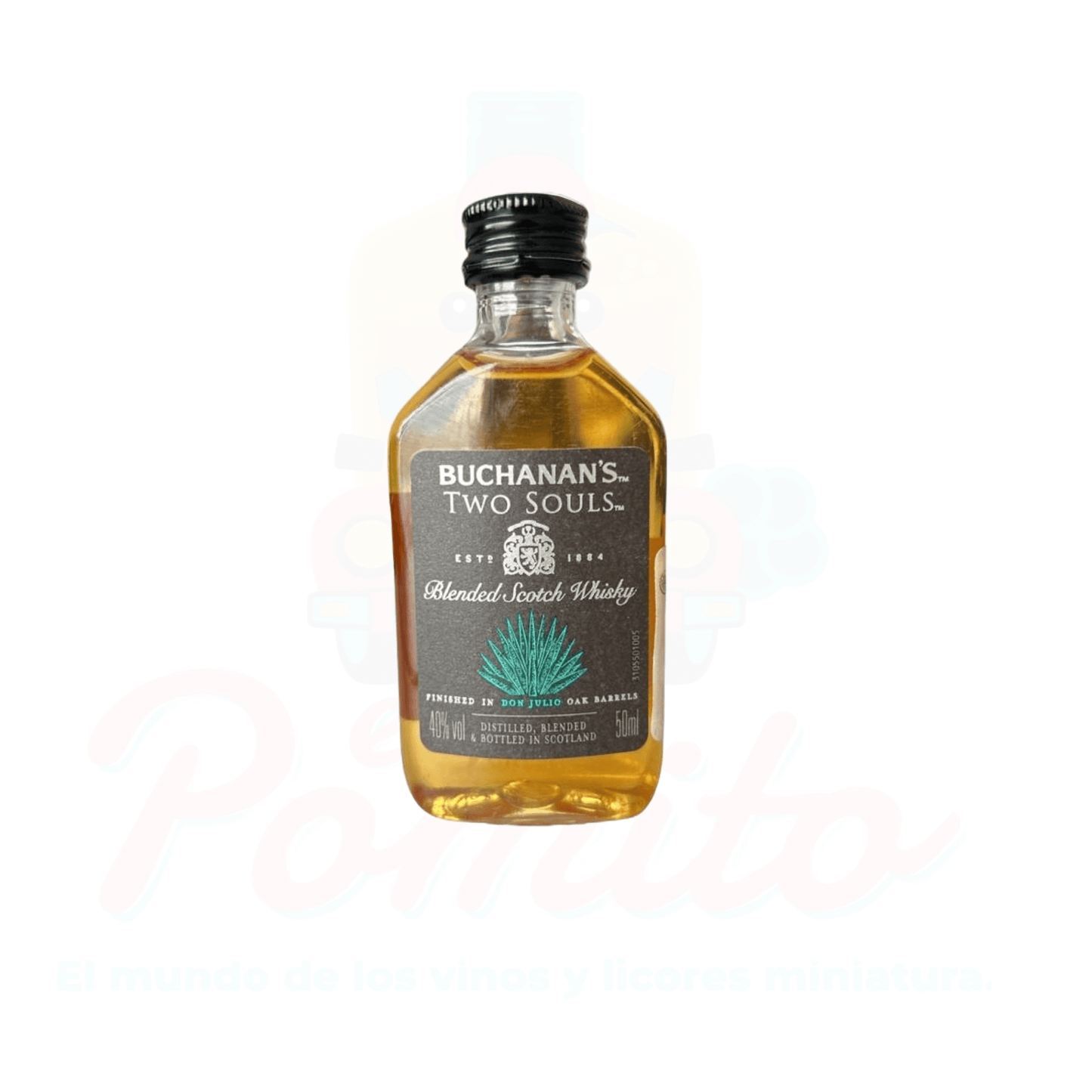 Mini Whisky Buchanan's Two Souls 50 ml.