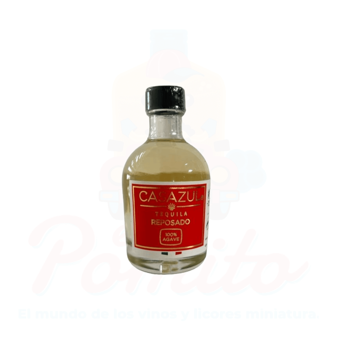 Mini Tequila CasaAzul Reposado 50 ml.