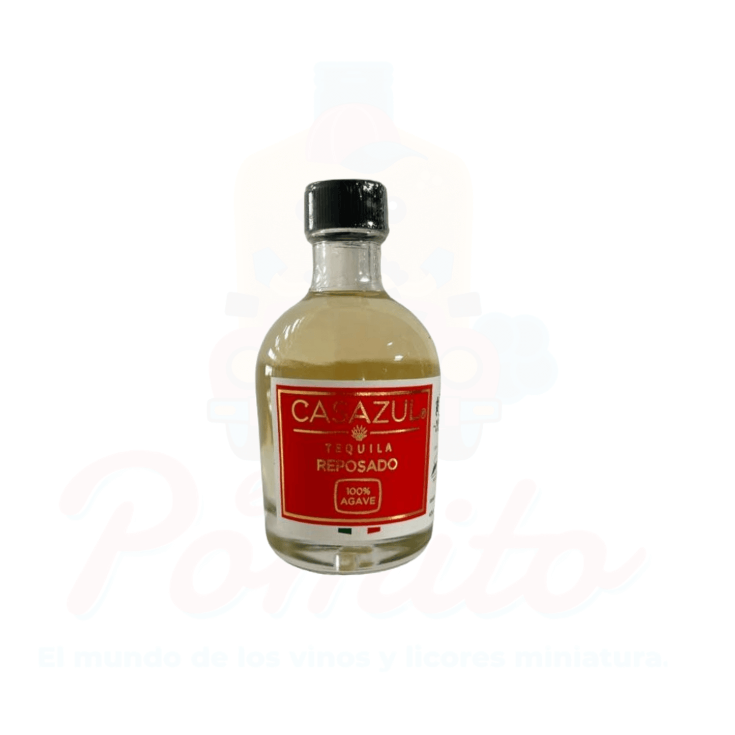 Mini Tequila CasaAzul Reposado 50 ml.