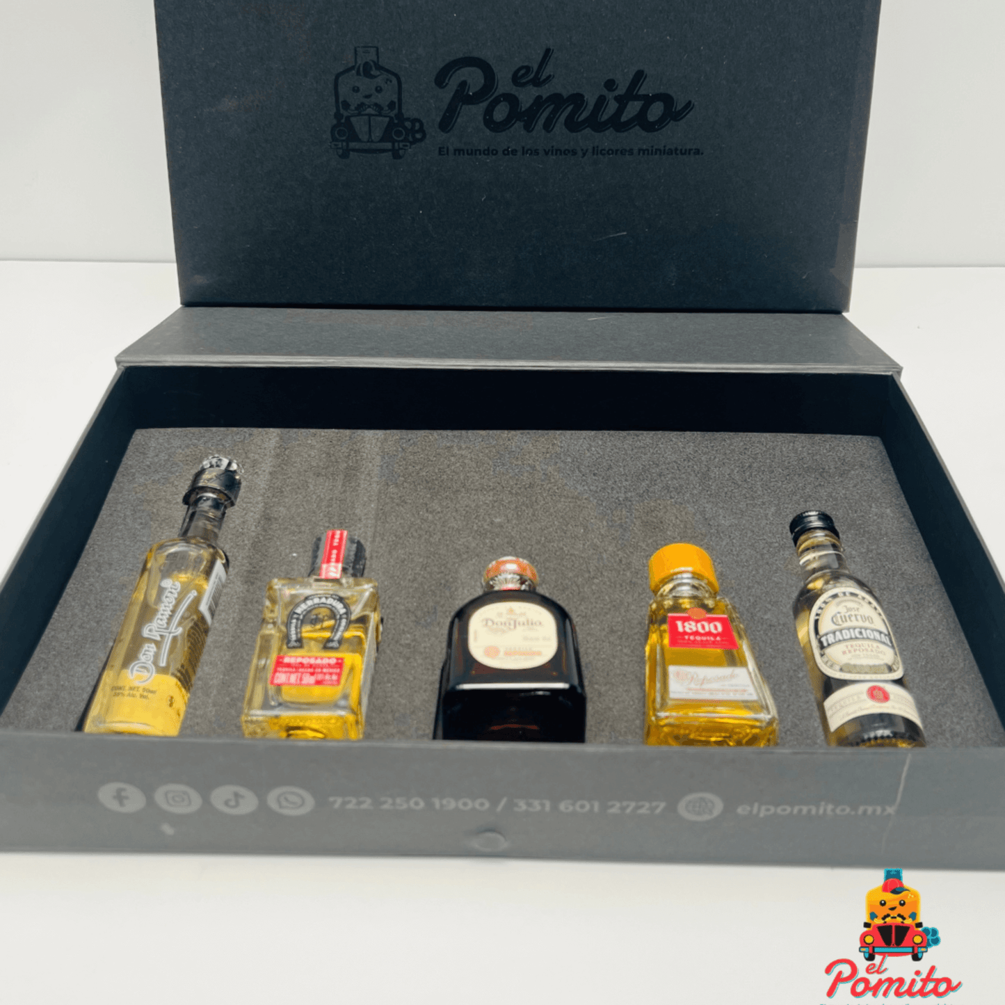 Mini Colección Tequilas Reposados 50ml
