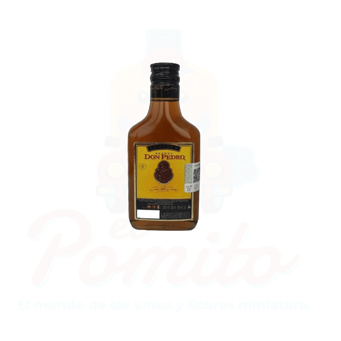 Mini Brandy Don Pedro 200ml.