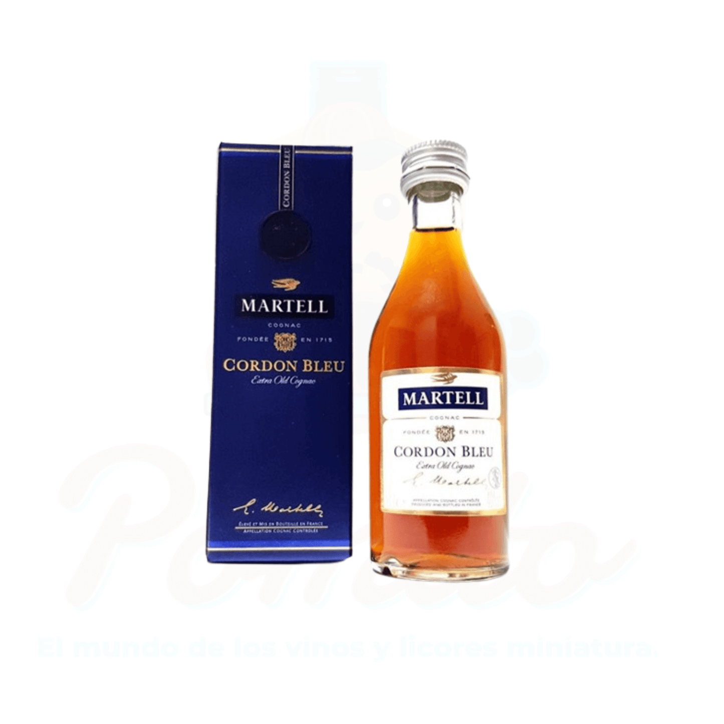 Mini Cogñac Martell Cordon Bleu 50 ml.