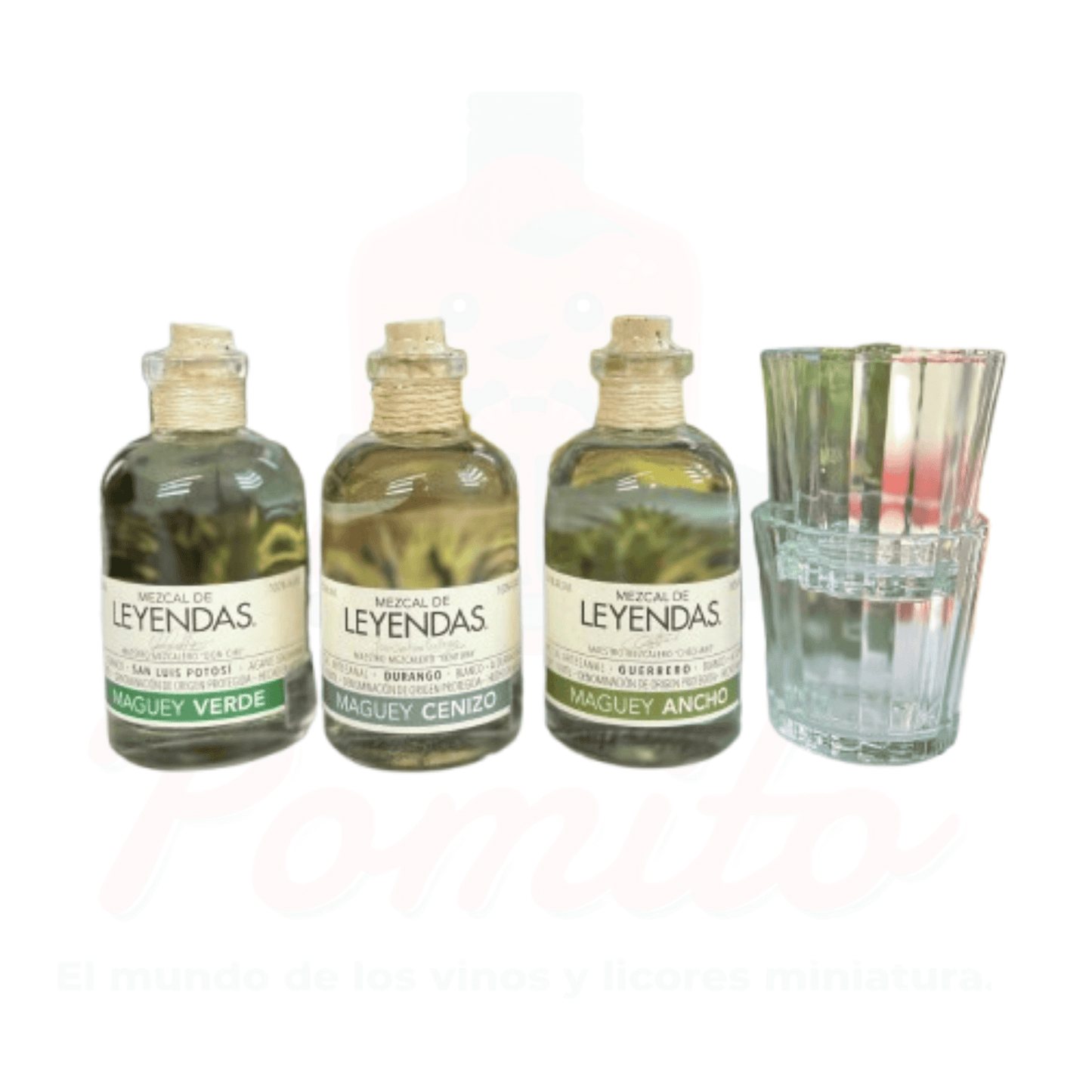 Mini Colección Mezcal De Leyendas 100ml