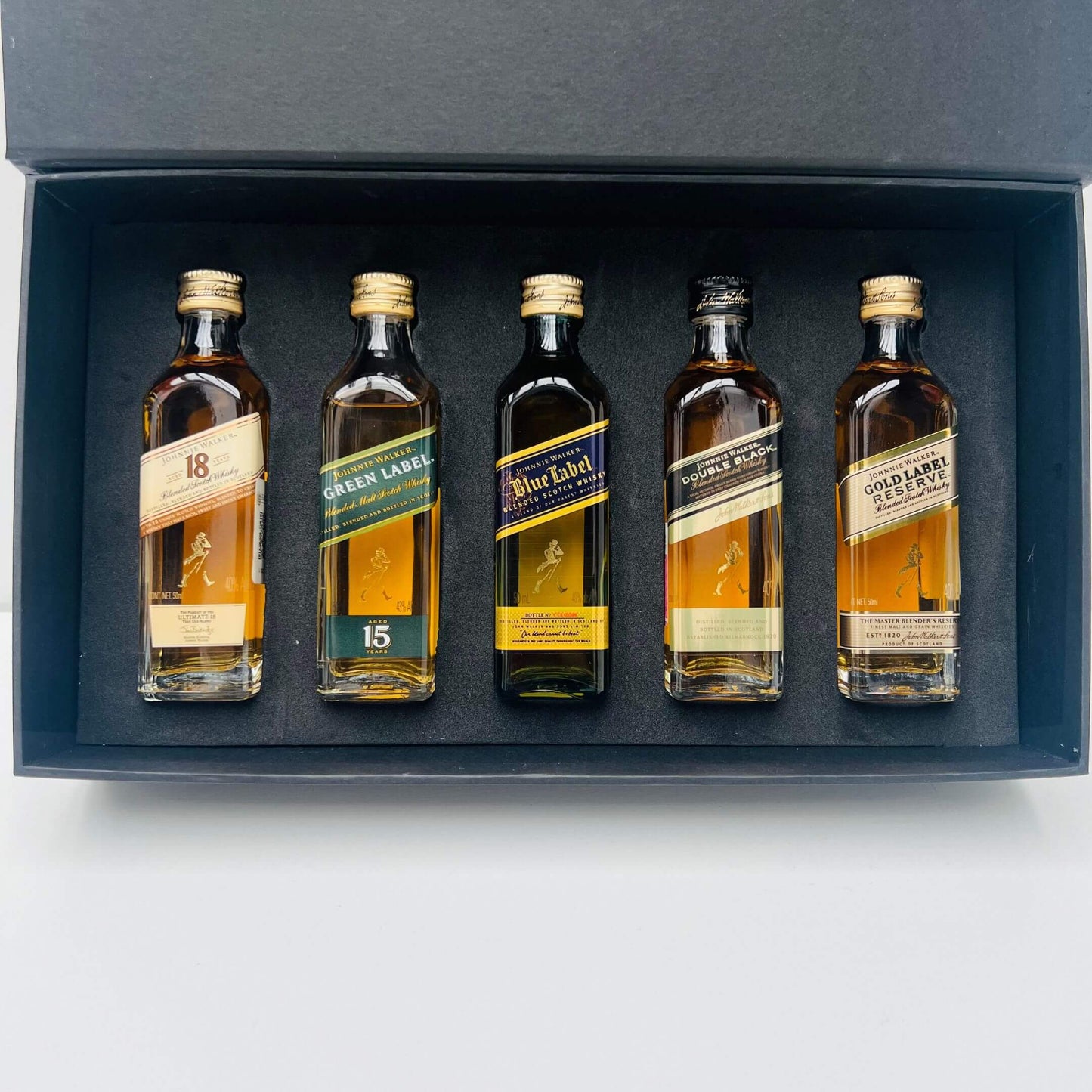 Mini Colección Whisky Johnnie Walker 50ml