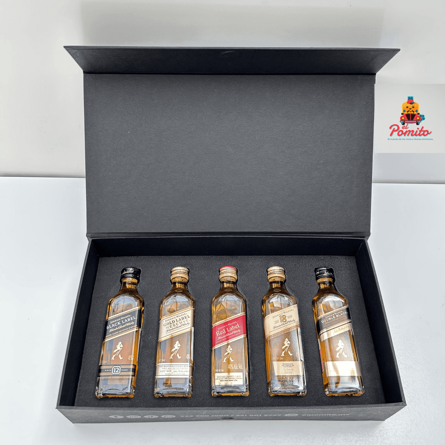 Mini Colección Whisky Johnnie Walker 50ml (1)