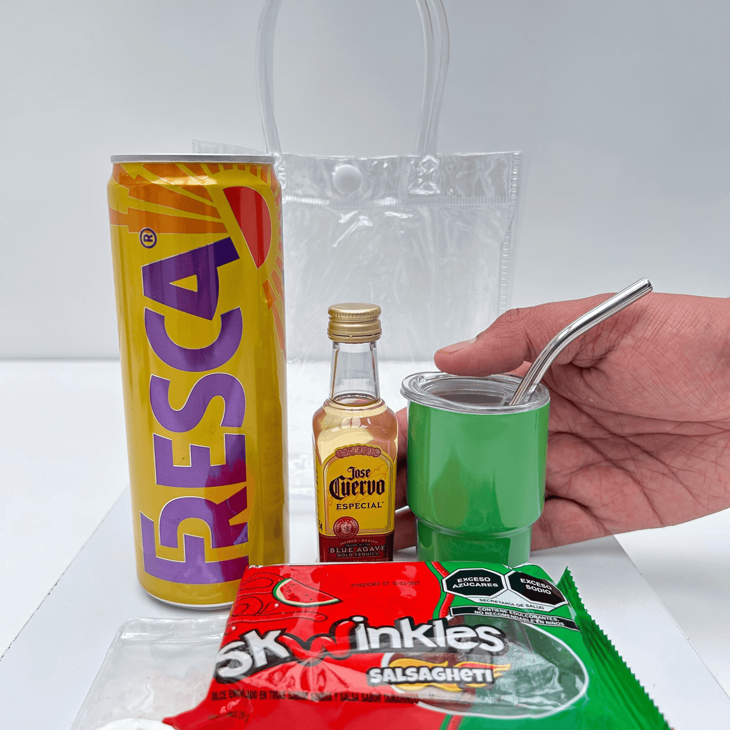Mini Kit Palomita Jose Cuervo (Con Mini Termo)