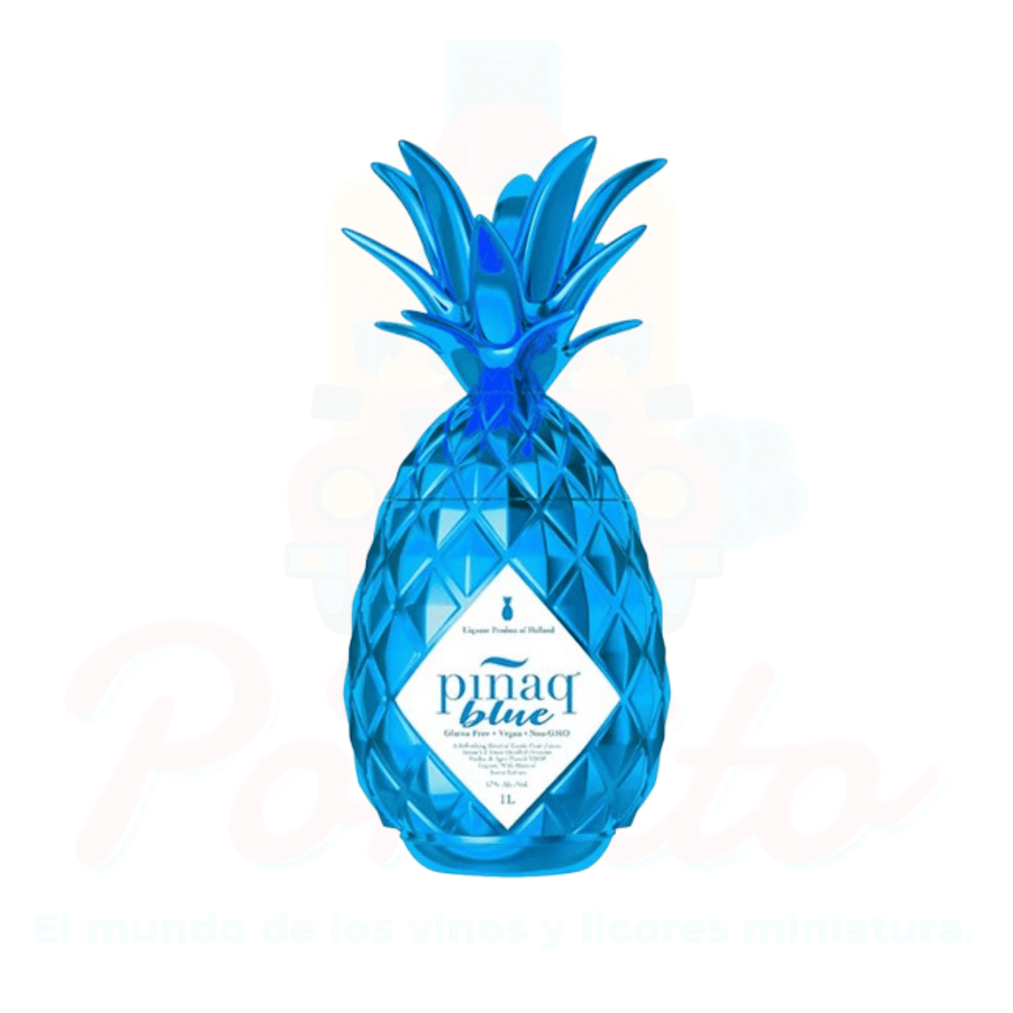 Mini Licor Piñaq Blue 50ml.