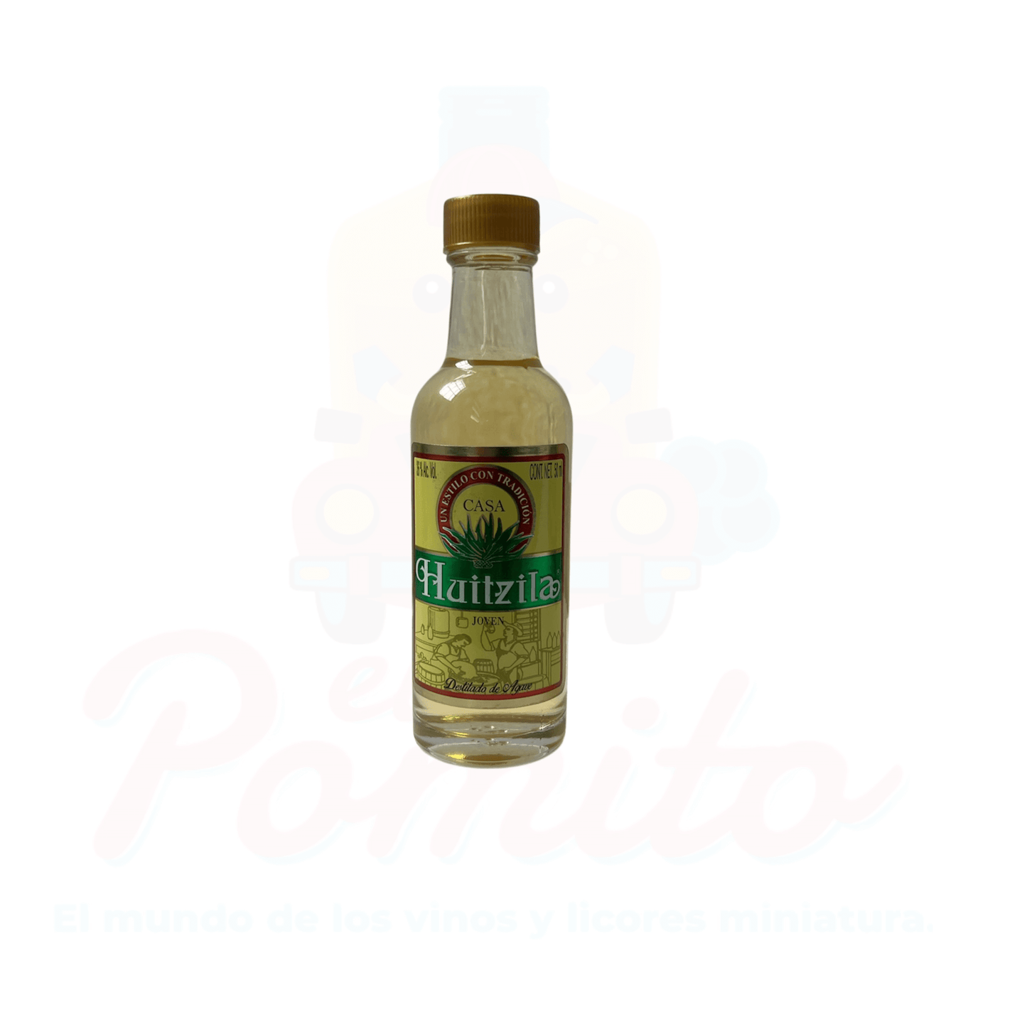 Mini Mezcal Joven Casa Huitzila 50ml.