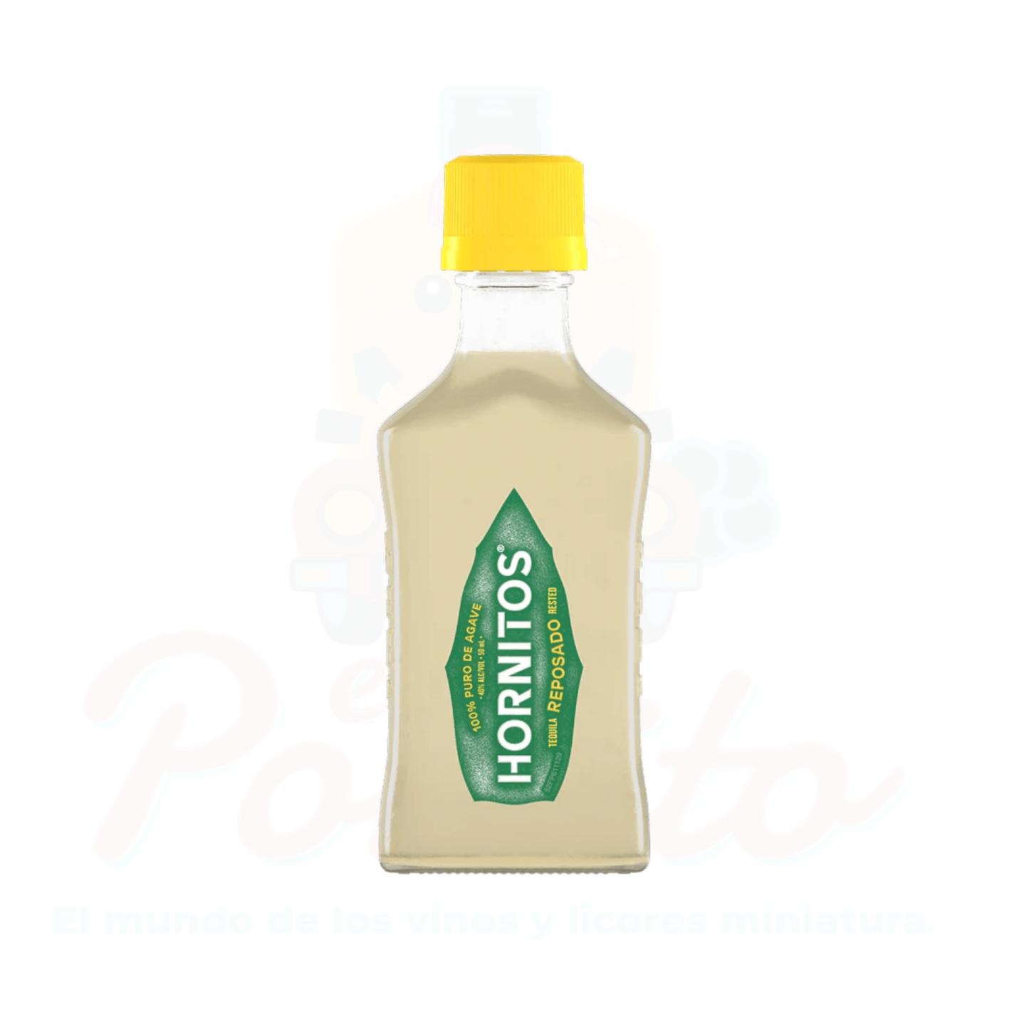 Mini Tequila Hornitos Reposado 50 ml.