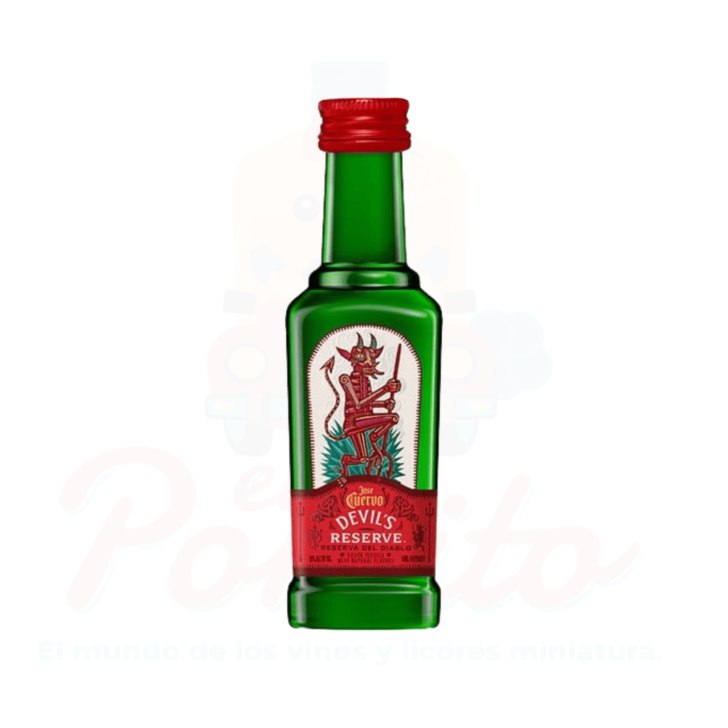 Mini Tequila Jose Cuervo Devil´s Reserve 50 ml.