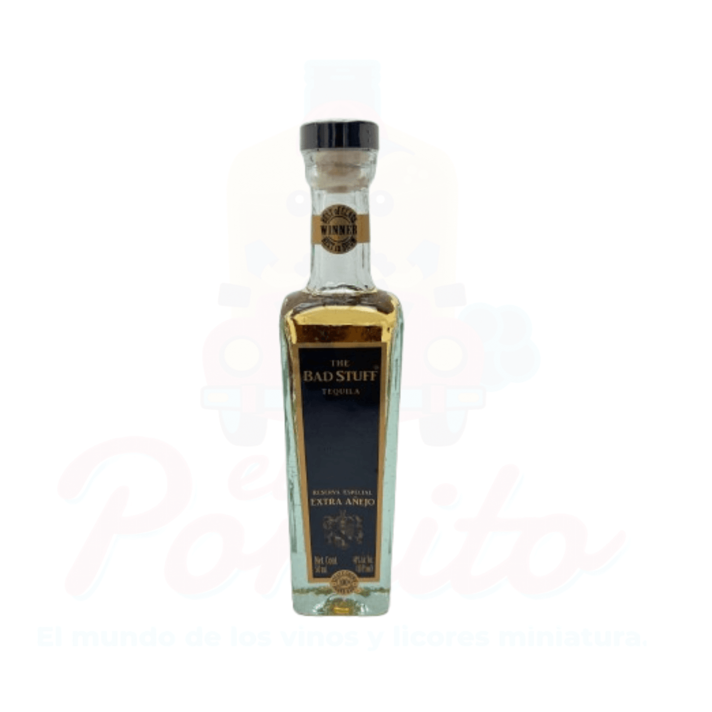 Mini Tequila The Bad Stuff Extra Añejo 50ml.