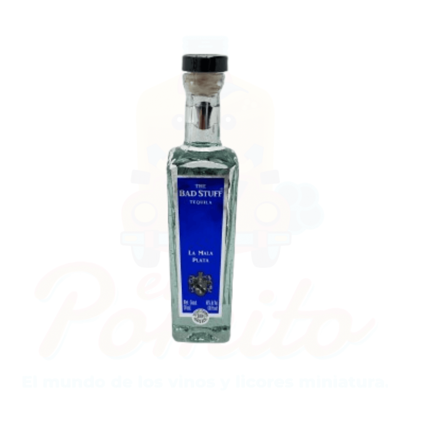 Mini Tequila The Bad Stuff Plata 50ml.