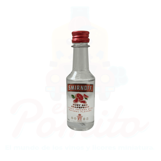 Mini Vodka Smirnoff Ruby Red Grapefruit 50 ml.