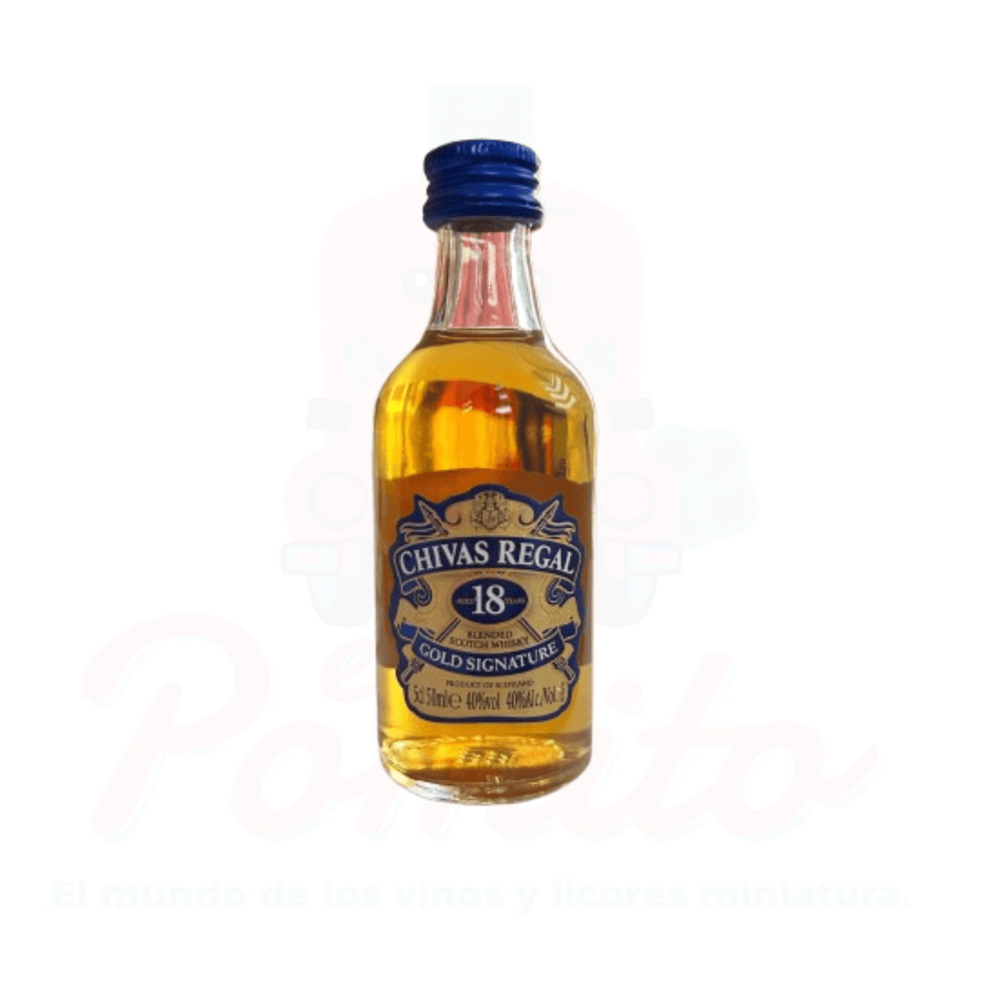 Mini Whisky Chivas Regal 18 50ml.