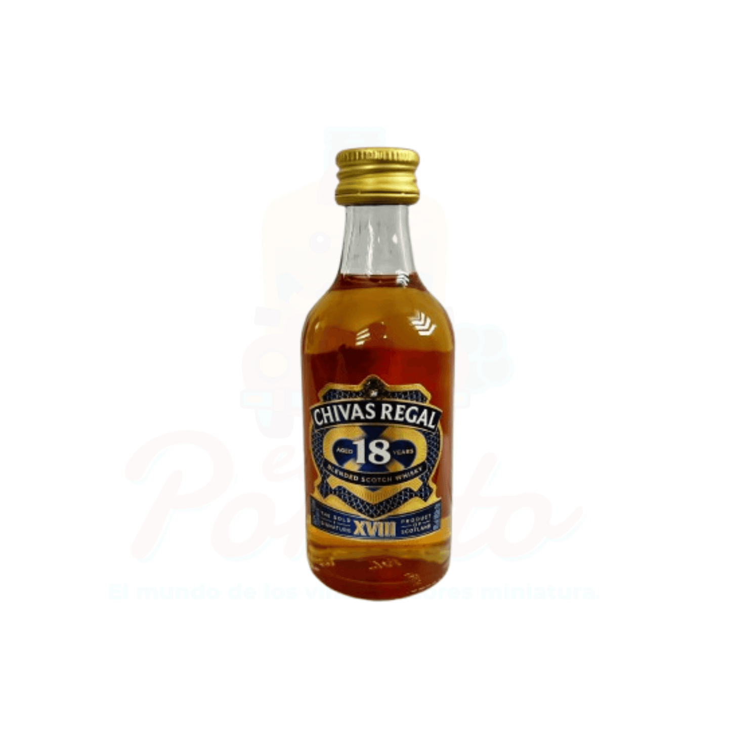 Mini Whisky Chivas Regal XVIII 50ml.