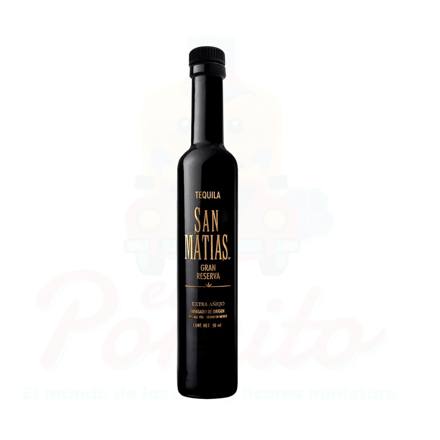 Mini Tequila San Matias Extra Añejo 50 ml.