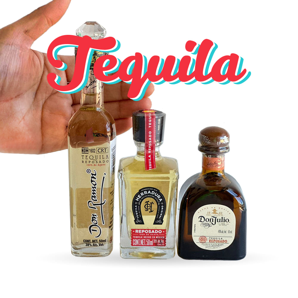 Mini botella tequila Jose Cuervo - Detalles de boda