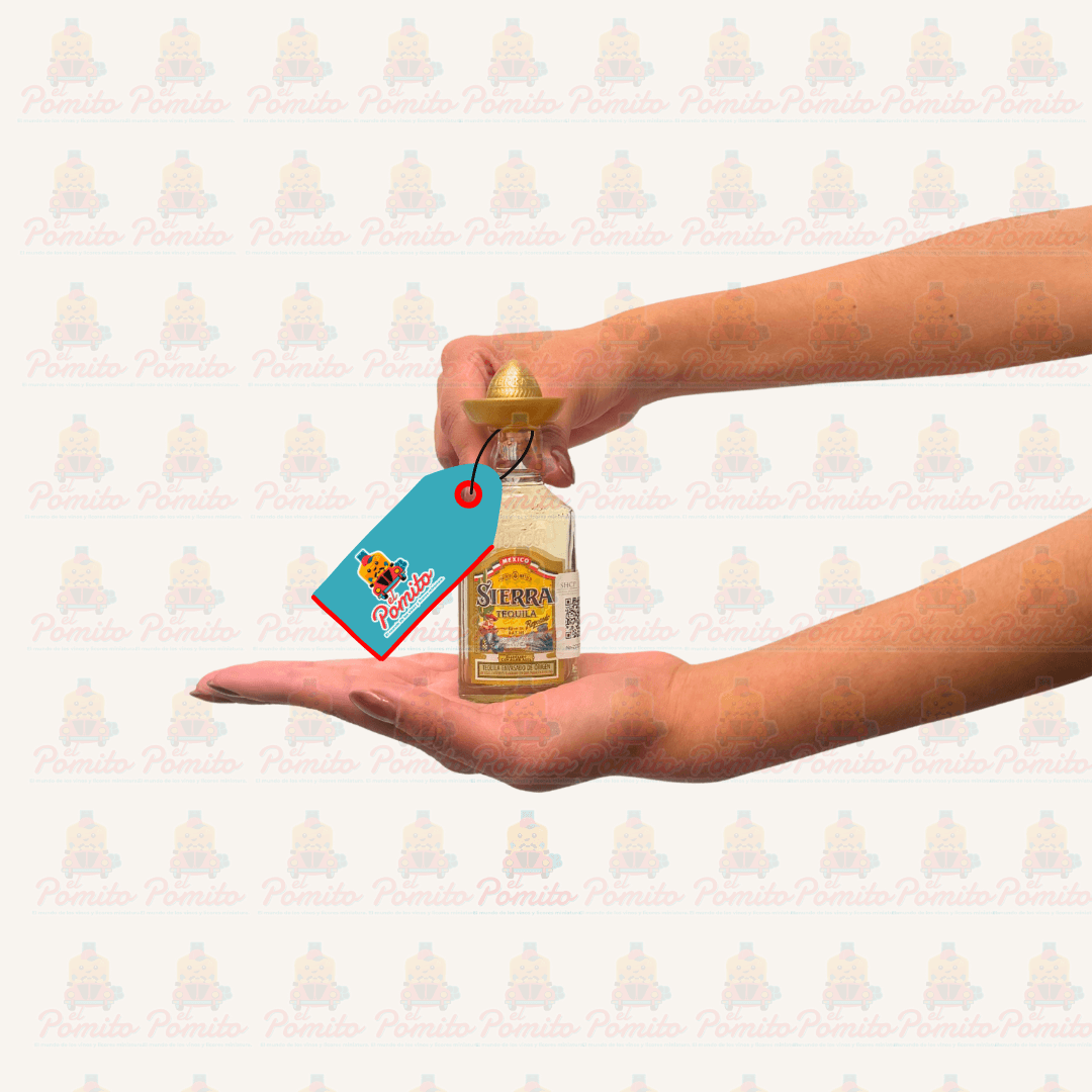 Mini Tequila Sierra Reposado 40ml.