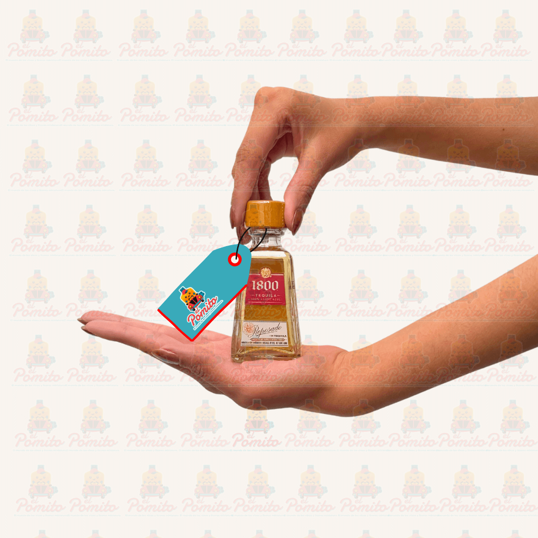 Mini Tequila 1800 Reposado 50 ml. – El Pomito