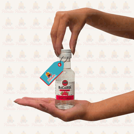Mini Ron Bacardi Raspberry 100 ml.