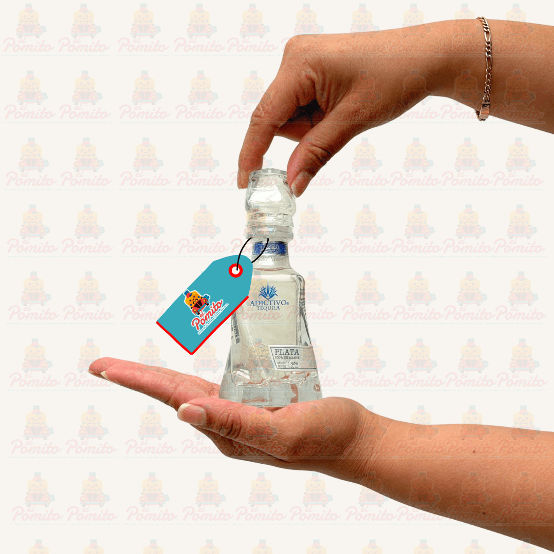 Mini Tequila Adictivo Plata 50 ml