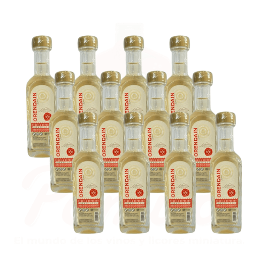 (12 piezas) Mini Tequila Orendain Reposado 50ml.