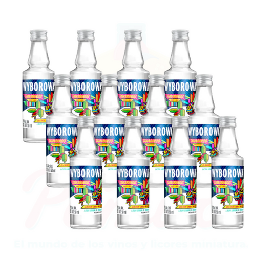 (12 piezas) Mini Wyborowa Tamarindo 50 ml.