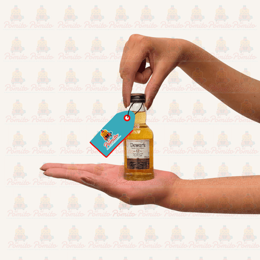 Mini Whisky Dewars Blended Scotch 12 años 50 ml.