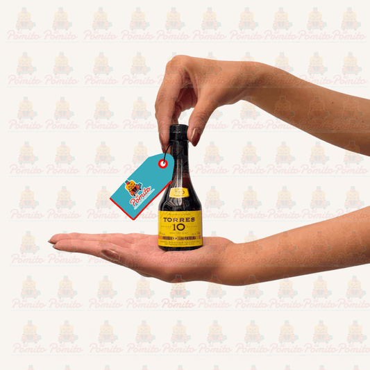 Mini Brandy Torres 10, 50 ml.