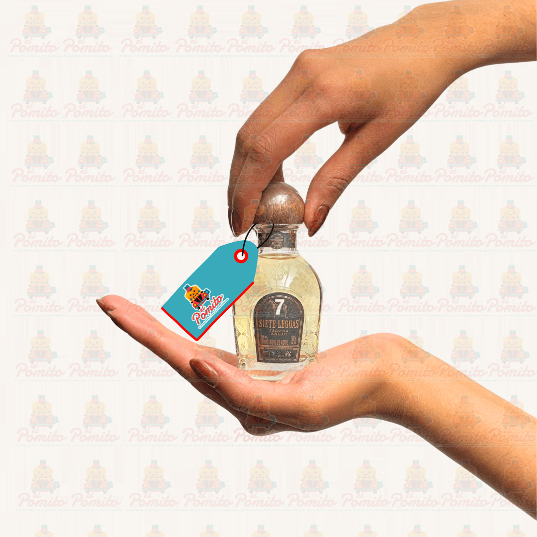 Mini Tequila Siete Leguas Añejo 50 ml.