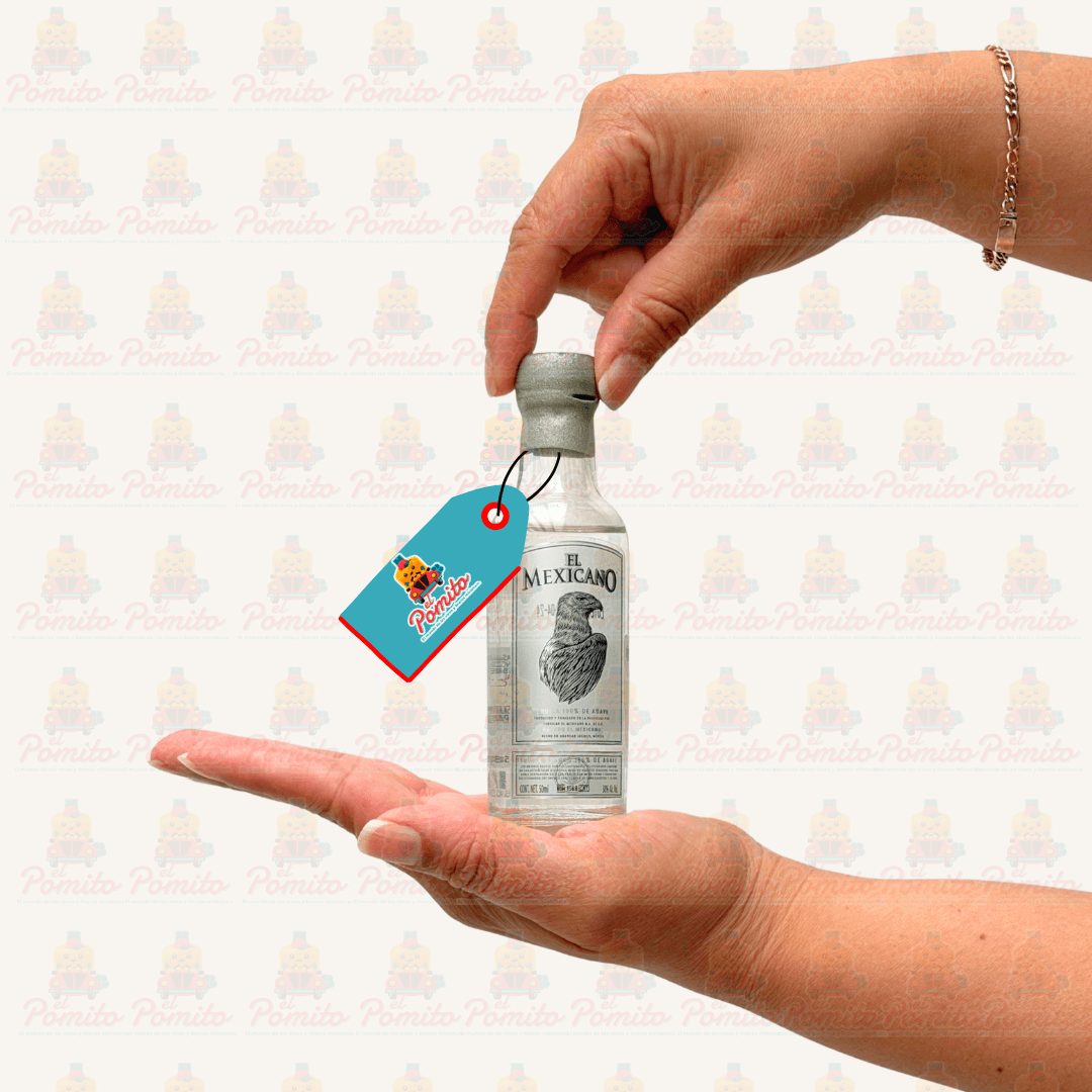 Mini Tequila El Mexicano Blanco 50 ml