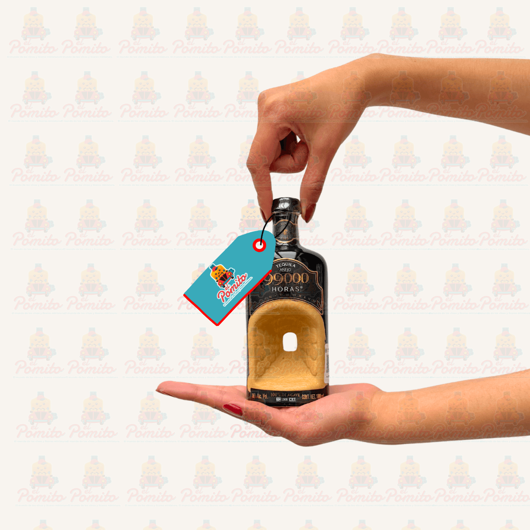 Mini Tequila Añejo 99000 Horas 100 ml.