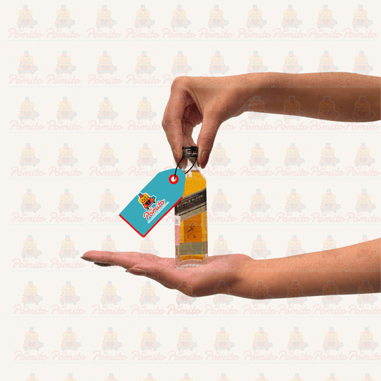 Mini Whisky Johnnie Walker Double Black 50 ml. Vidrio