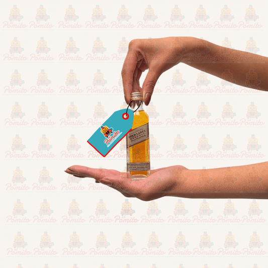 Mini Whisky Johnnie Walker Gold Label. 50 ml.