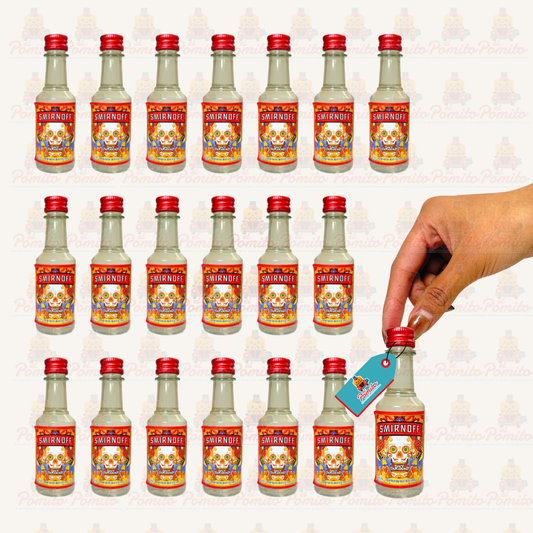 (20 Piezas) Mini Vodka Smirnoff Tamarindo 50 ml.
