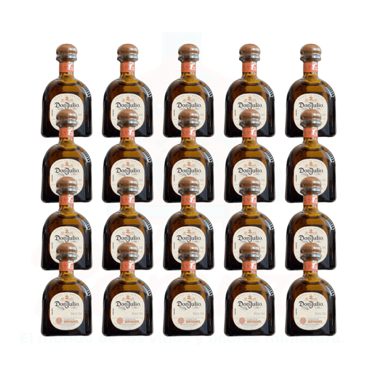 (20 Piezas) Mini Tequila Don Julio Reposado 50 ml.