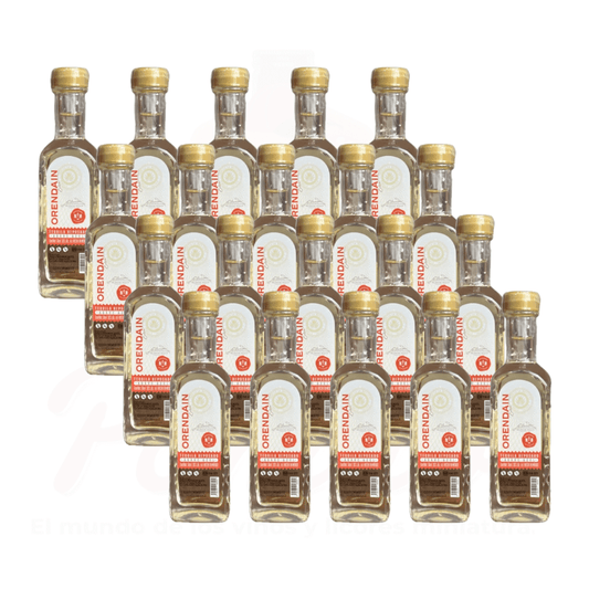 (20 Piezas) Mini Tequila Orendain Extra Reposado 50 ml.