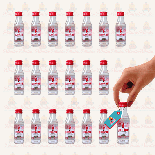 (20 Piezas) Mini Beefeater London Dry Gin 50 ml.