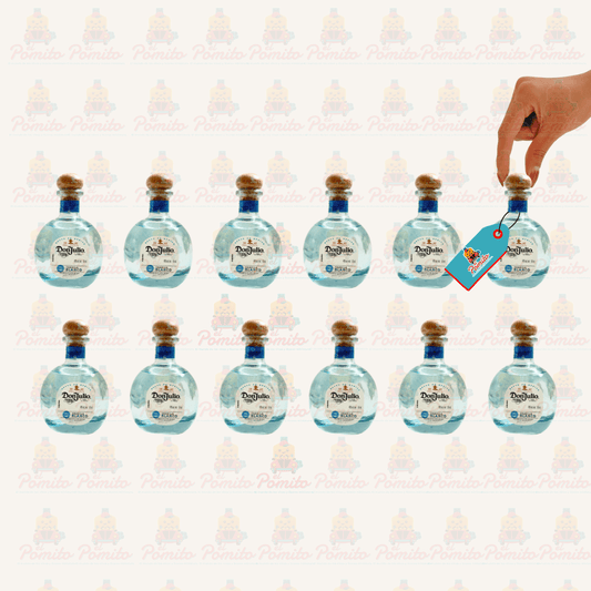 (12 piezas) Mini Tequila Don Julio Blanco 50 ml.