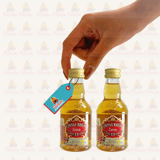 2 Mini Whisky Chivas 13 50 ml. Terminado en Barricas de Jerez