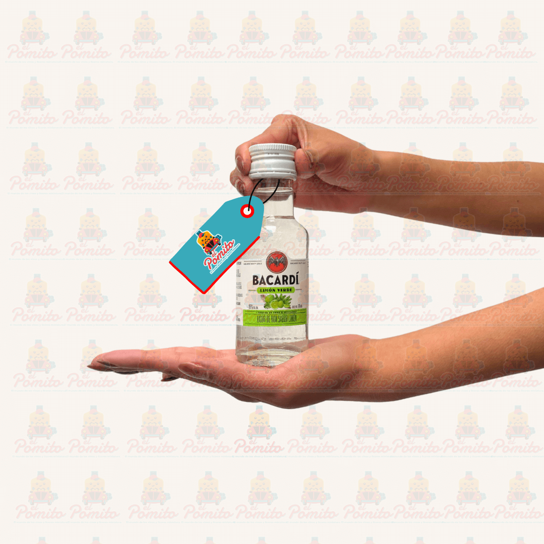 Mini Ron Bacardi Limón Verde 100 ml.