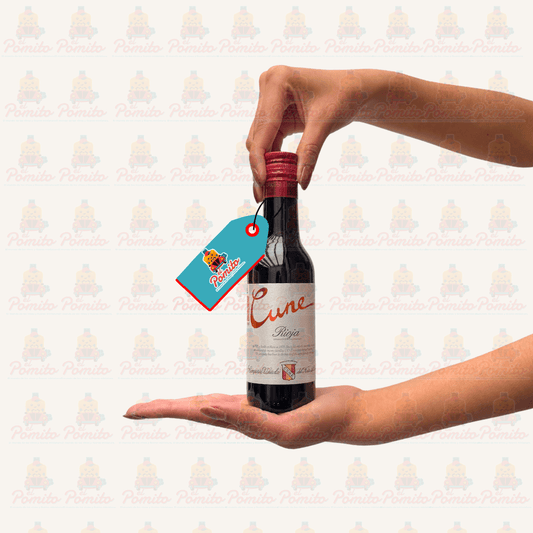 Mini Vino Tinto Cune Rioja 187 ml.