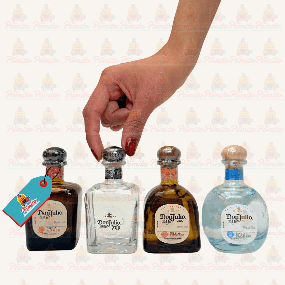 Mini Colección Tequila Don Julio 50 ml.