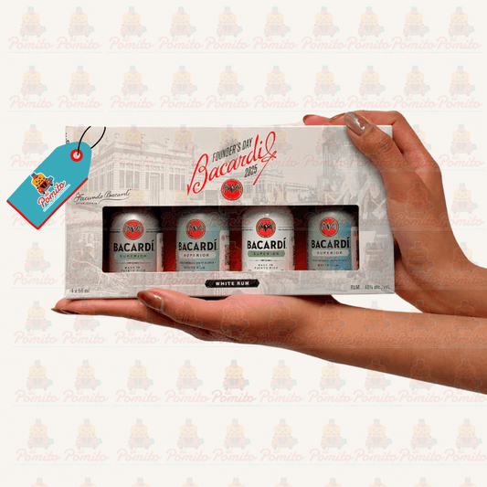 Mini Set Founders Day Bacardi 2025, 50 ml.