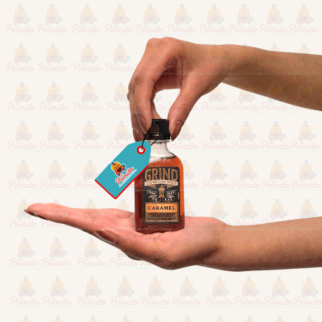 Mini Licor Grind Caramel 50ml.