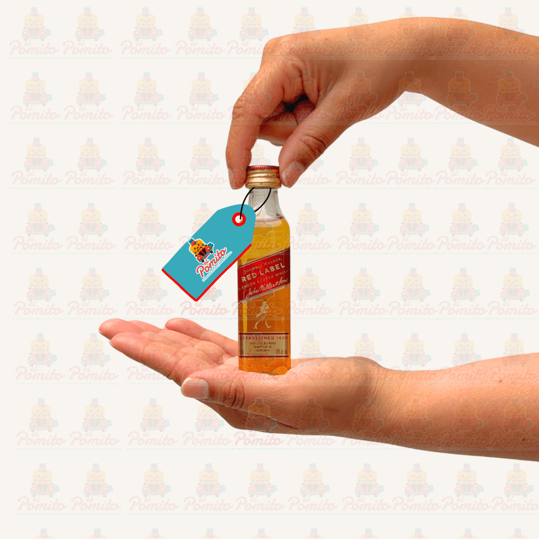 Mini Whisky Johnnie Walker Red Label 50 ml.